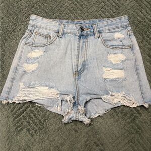🤍3/$20 - SHEIN Blue Distressed Jean Shorts